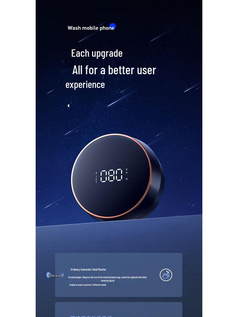 Smart USB Automatic Wall-Mounted Touchless Soap Dispenser