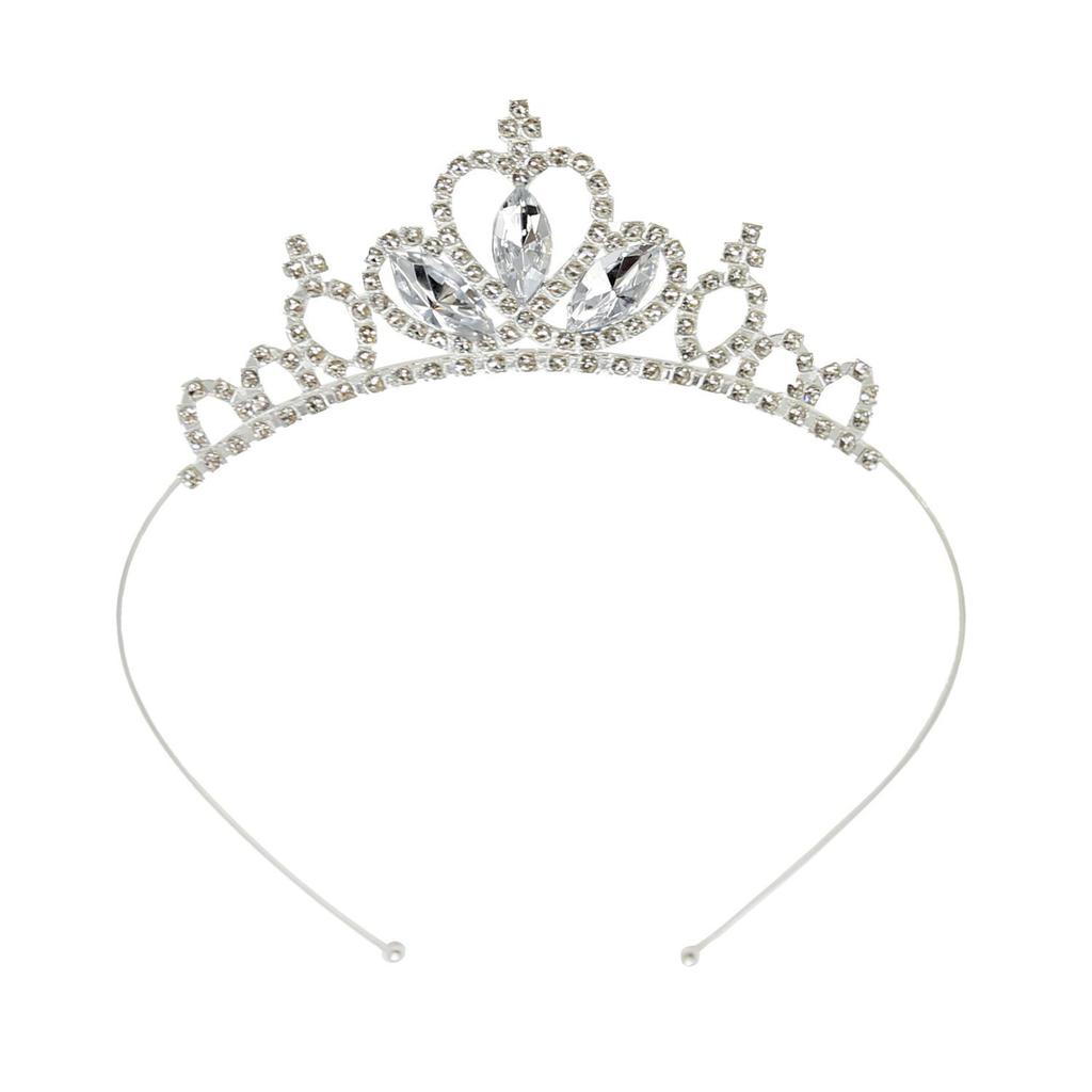 2024 Frozen Princess Crown Headgear Girls Birthday Gift Hair Accessories Fashion Headband Delicate Elsa Crown