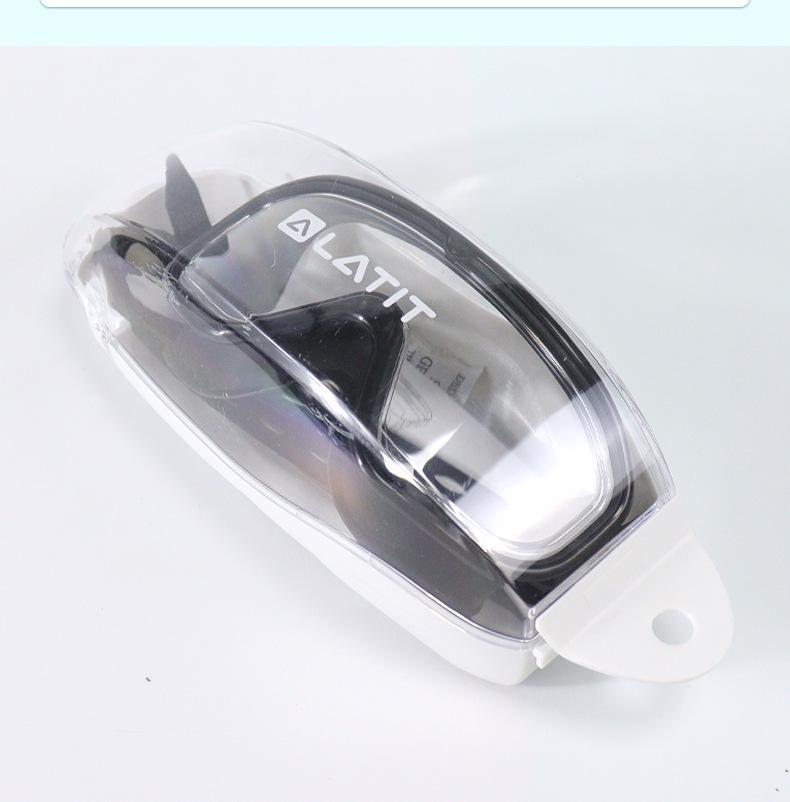 Dospělé protimlživé plavecké brýle s vysokým rozlišením a velkým rámečkem a potápěčská maska