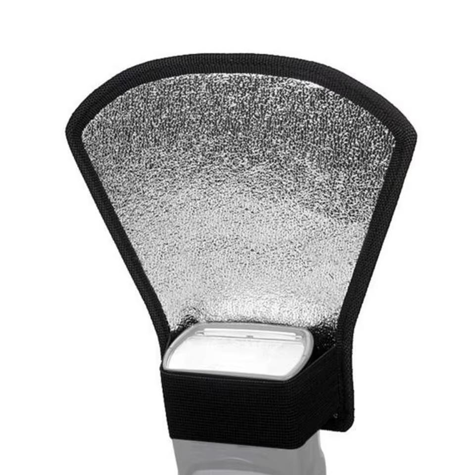 Mini Flash Diffuser Silver White Reflector for Godox V860III V1 V1PRO V850II For Canon Nikon Pentax Yongnuo Metz Sony Speedlight