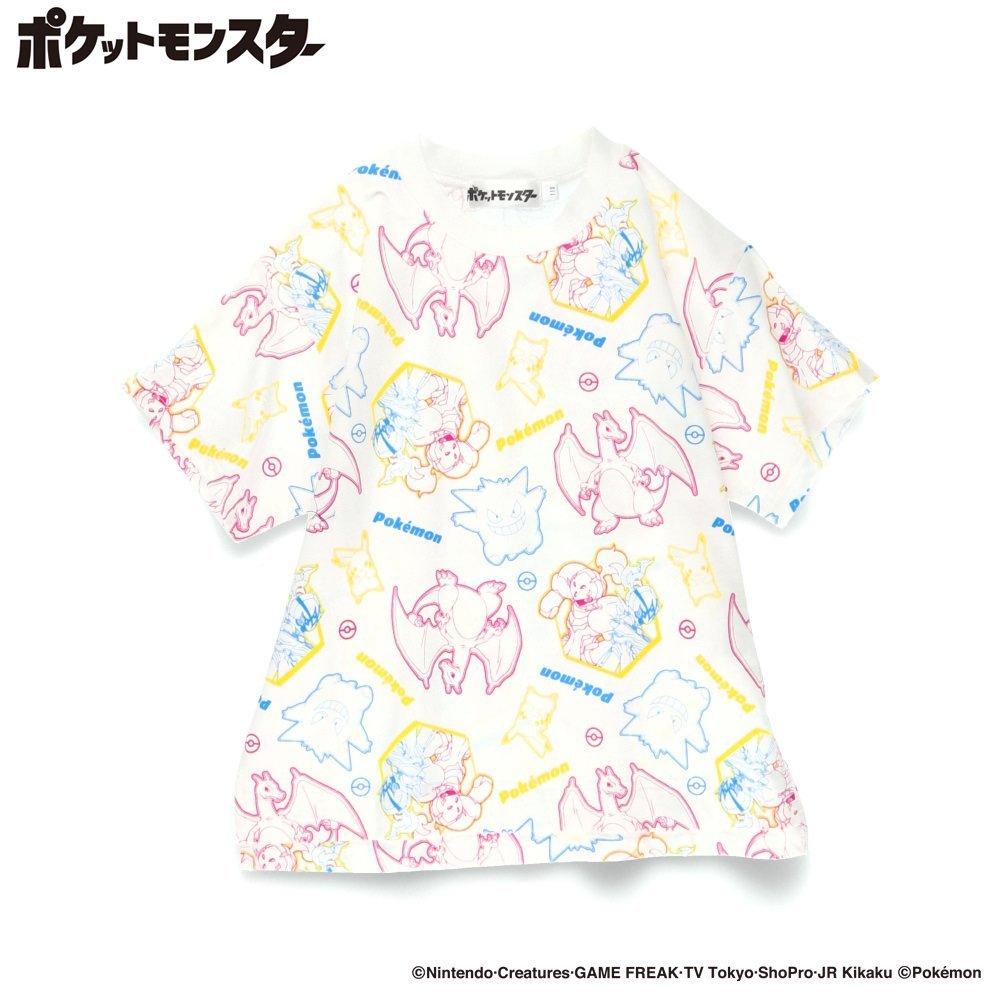 branshes Pokemon Short Sleeve T-Shirt Tops Cut SewT-Shirt
