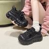 Fashion 2025 Autumn Platform Mesh Sneakers Women Breathable Tennis Female Vulcanized Shoes Spring Chunky Sneakers Sports Dad Shoes Woman