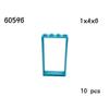 1x4x6 Door Frame Smart Windows 10pcs 60596 60616 60803 57894 60623 60621 92589 MOC Parts House Building Block Model Accessories