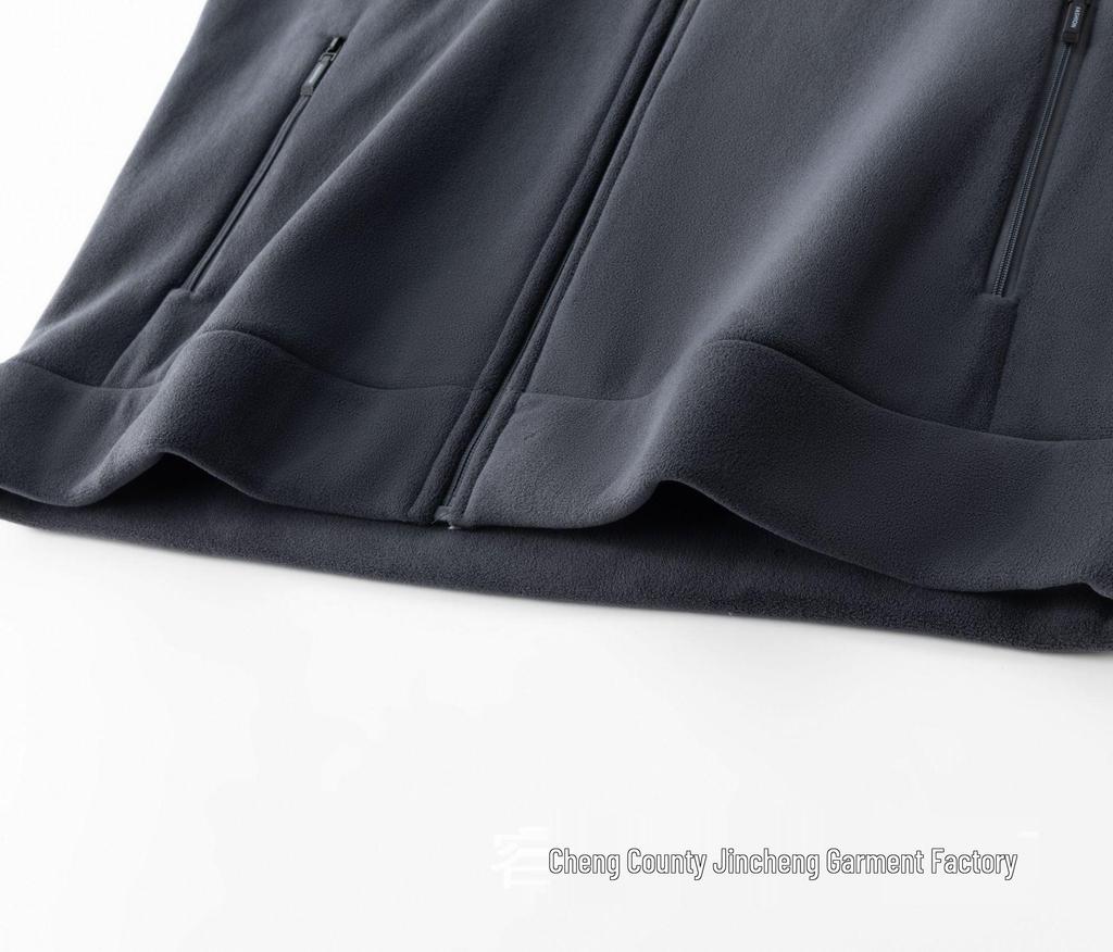 Men's Plus Size Stand Collar Fleece Jacket - Loose Fit for Autumn/Spring, Middle-Aged Style