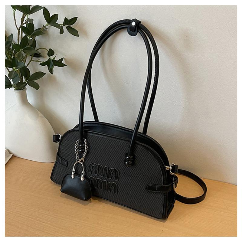 

Women s bag new fashion portable shoulder bag trendy bowling bag trendy small square bag чёрный