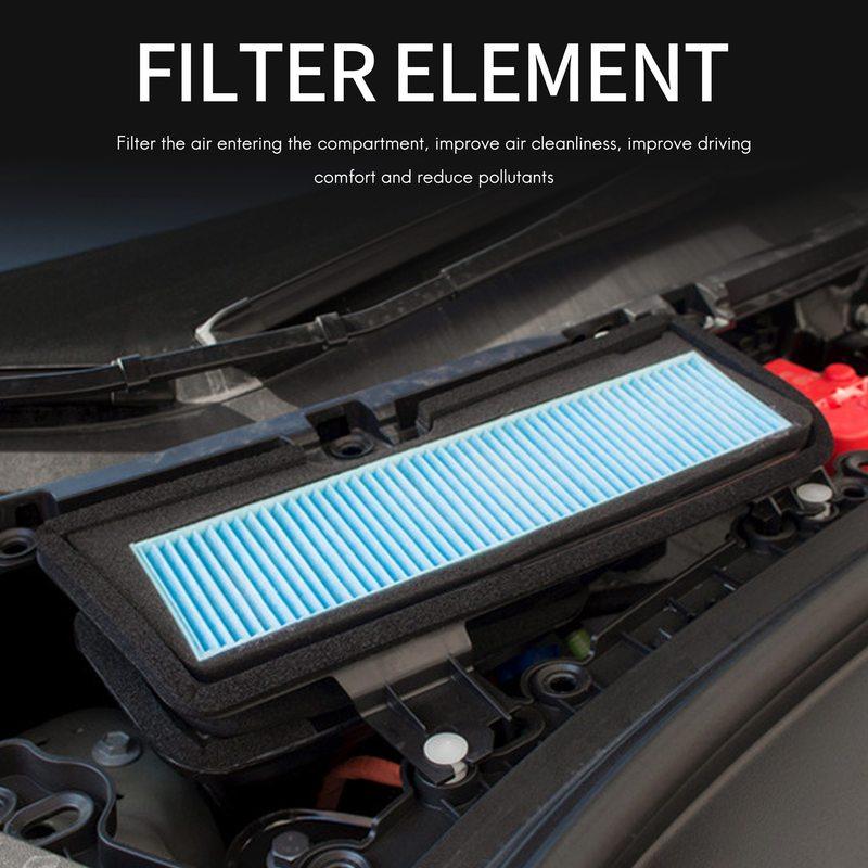 QQ-Car Air Conditioning Inlet Filter Replacement For Tesla Model 3 2021 Air Filter Accessories External