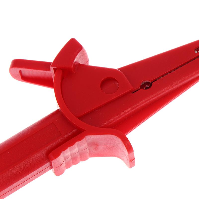 Universal Multimeter Alligator Clips 2Pcs 1000V 10A Fully Insulated Safety Test Clips for Electrical Component Testing