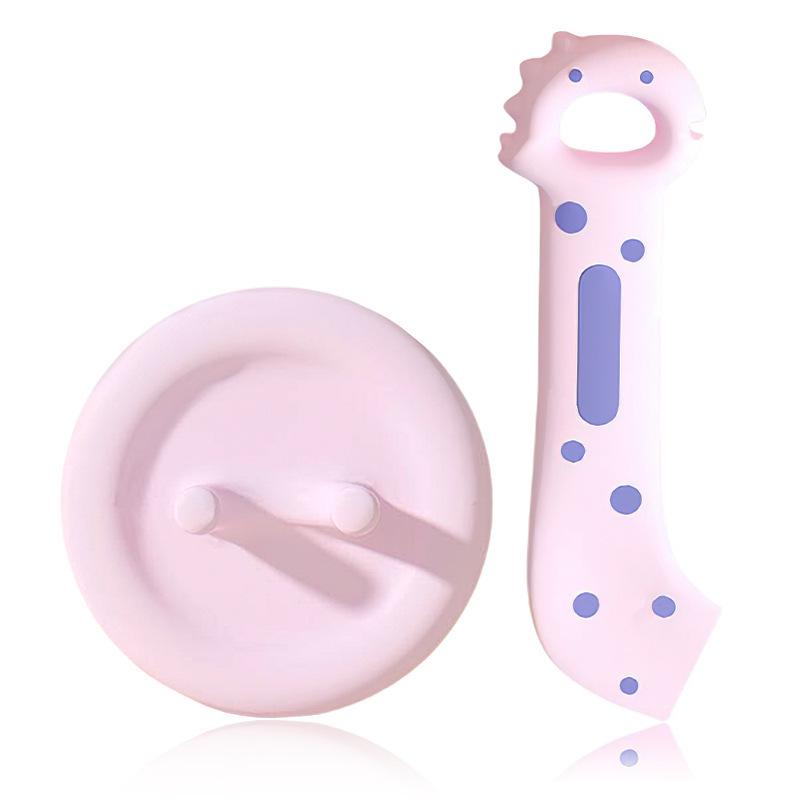 Auslaufsicherer Katzenfutterdosenöffner & Silikonlöffel-Set