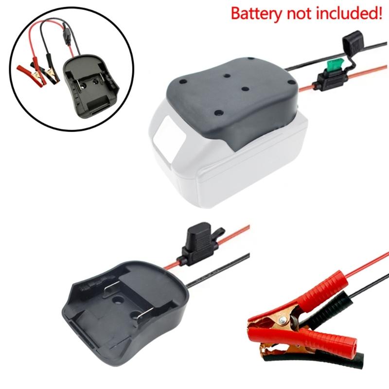 Portable Automotive Battery Jump Starter Adapter for 18V 20V Battery Emergency Vehicle  Support