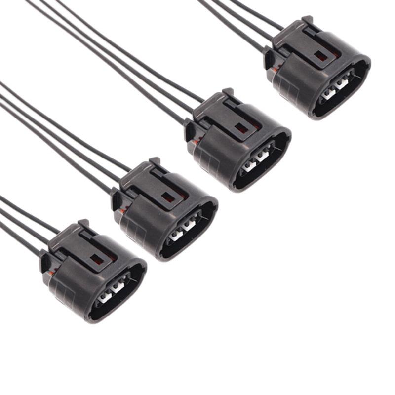 Unusual 4Pcs Ignition Coil Connectors Harness Fit For Mitsubishi Outlander 3.0L Lancer 2.0L 2.4L