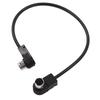 30cm 11.81in Car AUX Input Adapter CD Player Audio Cable High Toughness Replacement for Alpine