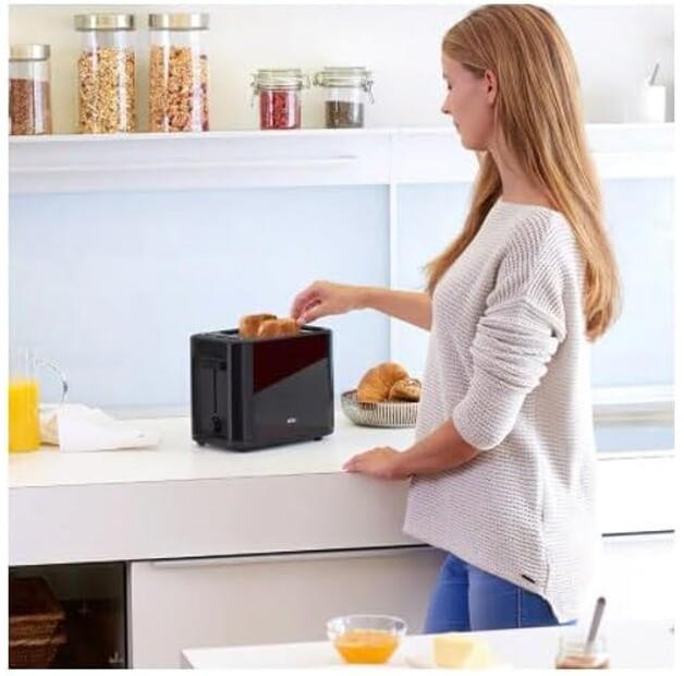 Тостер Braun HT 3010 PurEase schwarz