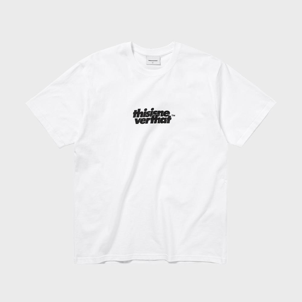 ThIs Is Never That Ol Logo Tee White S