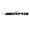 C200 E300 2026 Hot 1Pcs AMG Letters Sticker  ABS Car Rear Trunk Emblem For Mercedes Benz AMG A B C E G CLA C63 C63S E53 GT SLK W