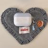 with Pleated Lace Bowl Mats INS Insulation Pad Mat Heart-shaped Plaid Meal Mat  Kitchen