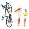 GORIX Bicycle Wall Mount Indoor Bike and Other Cycle Effective Compact Stand, Vertical, (GX-WALL) [Road Stand, Space-Saving, Use] Orange,