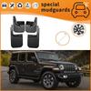 08-22 Jeep Wrangler Mudguards: Anti-Splash Tire Flaps