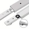 6pcs T Track Miter Bar Slider Kit , Aluminium Alloy T-Slider T Slot Miter Track - Table Saw Gauge Rod T Slot Miter Gauge Slider