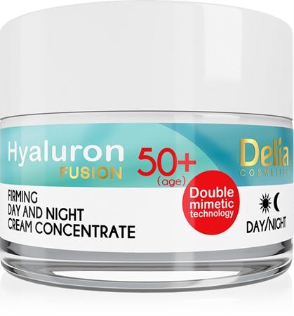 

Delia Cosmetics Hyaluron Fusion 50+ Firming Anti-Wrinkle Cream TU прозрачный