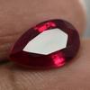 Natural Red Ruby Loose Gemstone 4.90 Ct Pear Shape Earing Size for Jewelry Making and Crafts