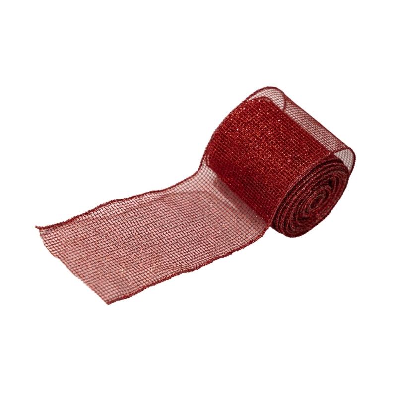 Premium Cloth Ribbon Roll For Handcrafted Holiday Decorations And Party Themes