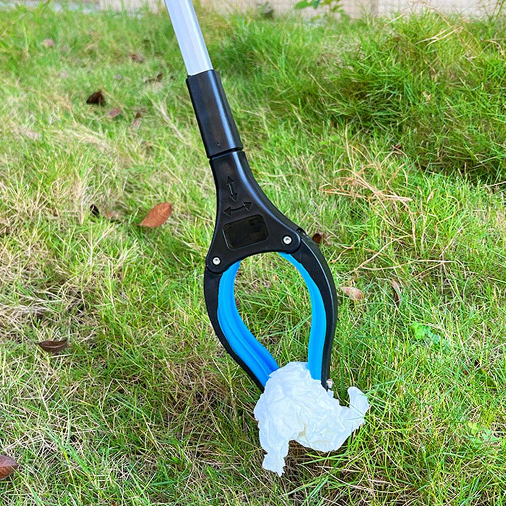 Pince de préhension pliable extra longue de 32 pouces, attrape-objets, ramasse-déchets, aide à la mobilité, aide à l'atteinte, outils à main pour personnes âgées