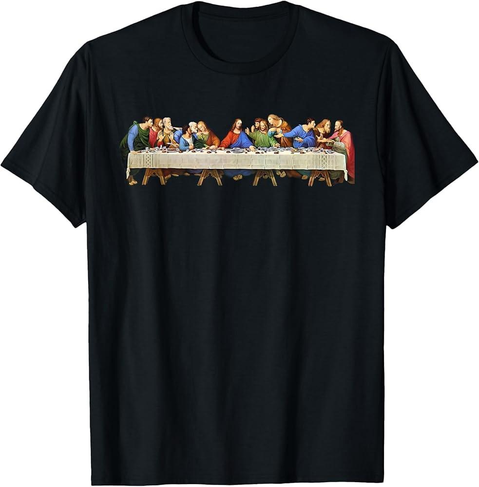 

The Last Supper (L Ultima Cena) by Leonardo da Vinci T-Shirt Unisex T-Shirt S