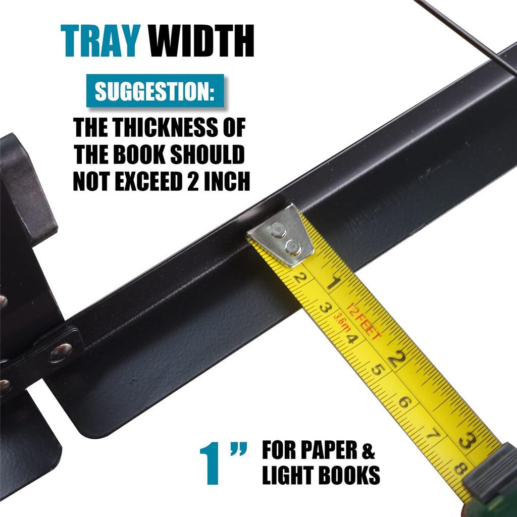 Music Stand 2 In 1 Dual Use Folding Sheet Music Stand Desktop Book Stand Portable and Lightweight