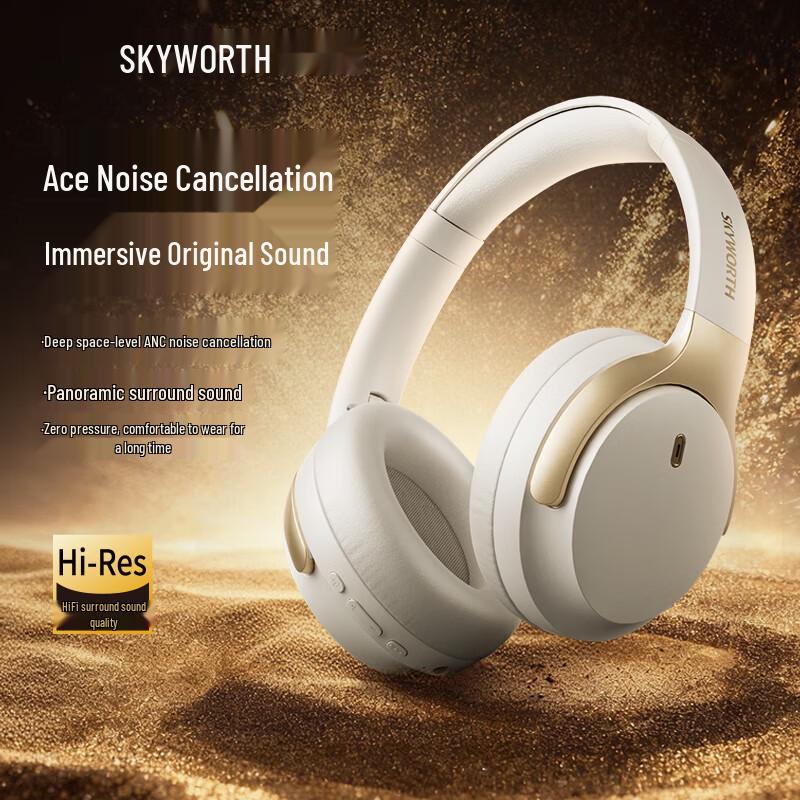 

Skyworth H1 Free Active Noise-Cancelling Over-Ear Headphones