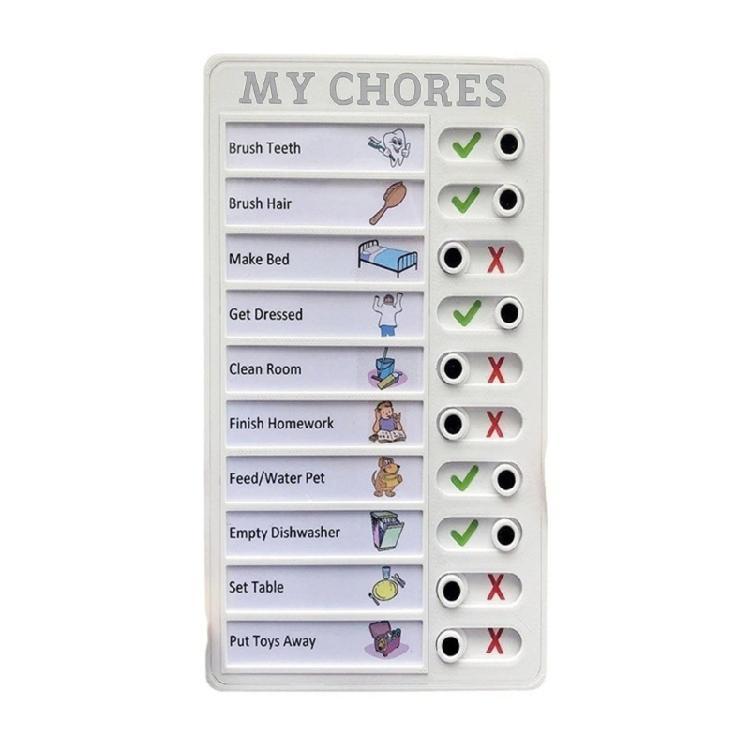 

Children Daily Routine Chart Kid Daily Chore Checklist Board Task Organiser For Daily Routine Planning And Goal Tracking