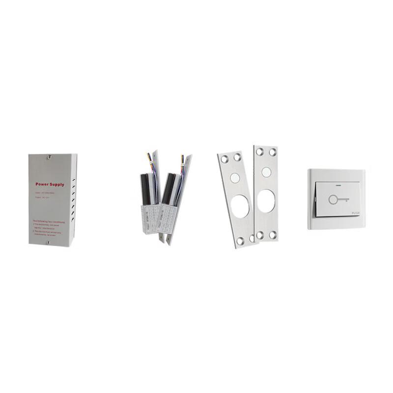 Realand S01S Double Door Electric Bolt Lock Access Control Kit CN Plug (adapter Included)