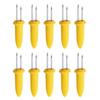 5/10/20Pcs Corn Holders BBQ Stainless Steel Fruit Double Corn Forks Anti Scalding Corn Outdoor Camping Barbecue Tool Accessories