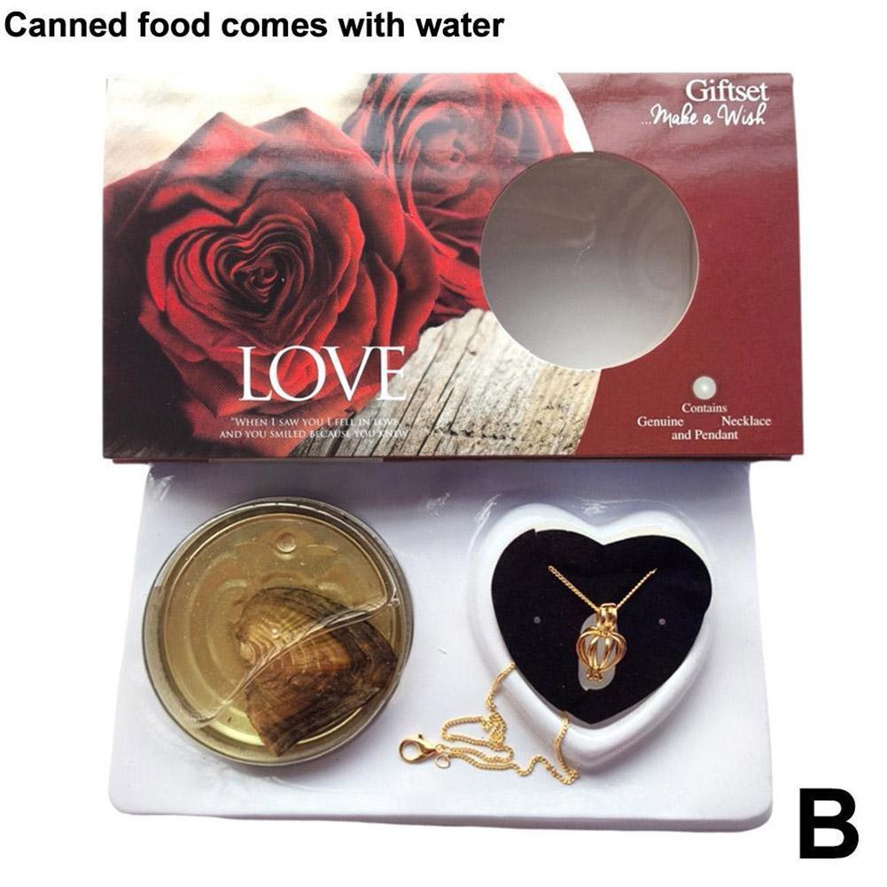 Wish Pearl Necklace Kit Innovative Chain Charm For Holiday Gift Diy Jewelry Making DIY Wish Pearl Necklace Kit