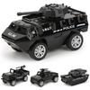 4pcs Box 1/60 High Simulation Pull Back Alloy Car Model Kid Toy Collection(Type D Police Car )