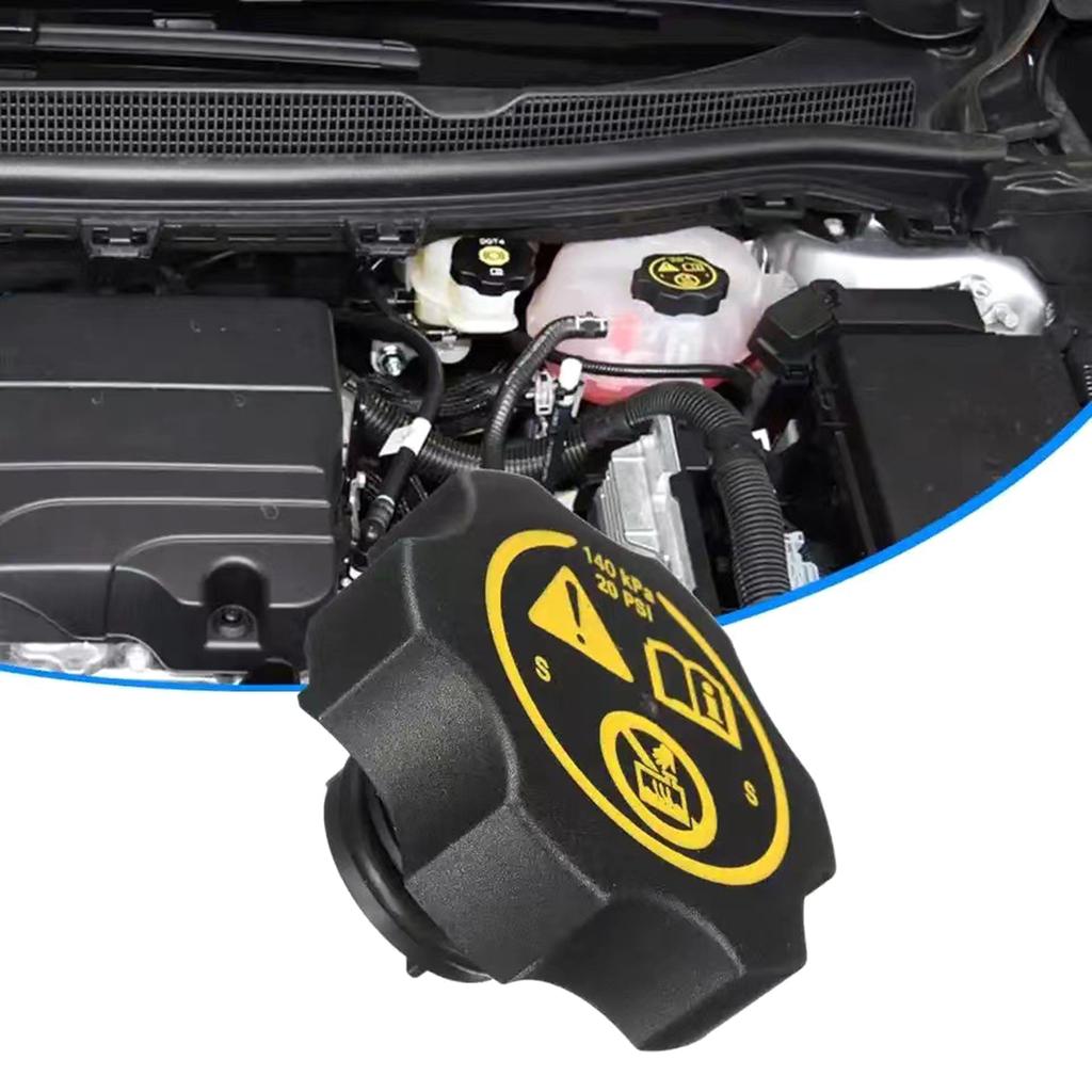 Suitable For 13502353 13598760 1305248 Radiator Coolant Reservoir Expansion OverflowRecovery Water Tank Bottle Cap Cover