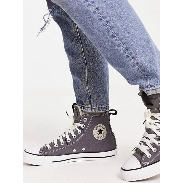 

Серые высокие кроссовки Converse Chuck Taylor All Star