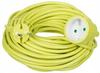 Lime Green Garden Extension Cord 20m 230V