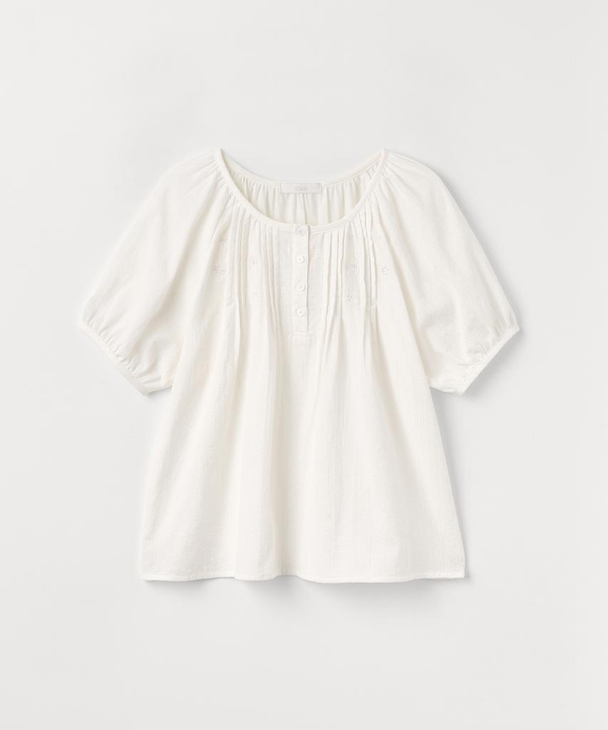 Selliteiljeu Puff Sleeve Blouse_White