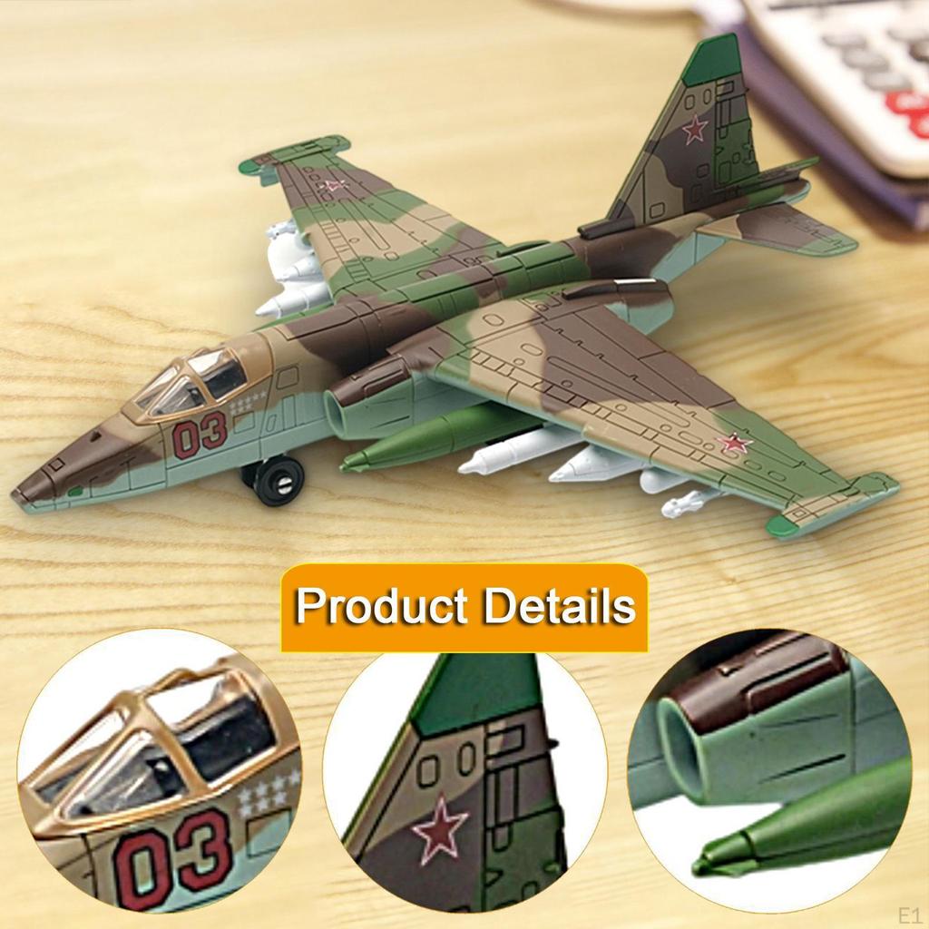 1/72 Scale Plane Realistic Airplane DIY Assemble Kids Toys Fighter Model Aircraft for Home Shelf