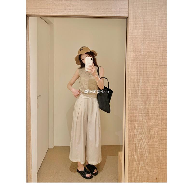 

~ Huge comfortable sheep pattern pleated kinked versatile square head cloud half drag girl spring and summer 40