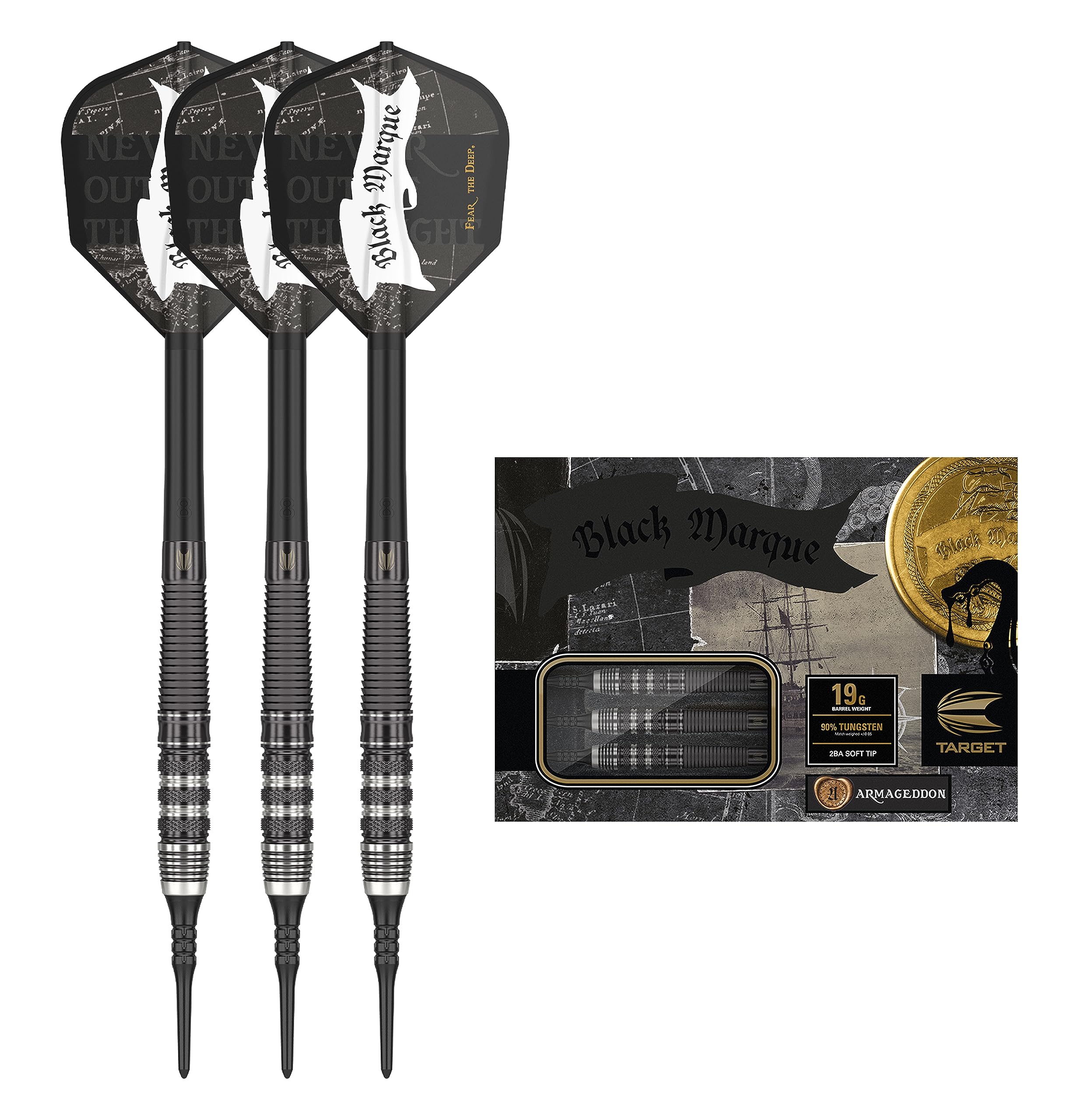 

Target Black Marque Armageddon Gen2 19G Soft Tip чёрный