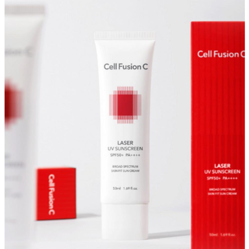 Cell Fusion C Laser UV Sunscreen SPF50+ PA++++ 50ml X 2p + 20ml