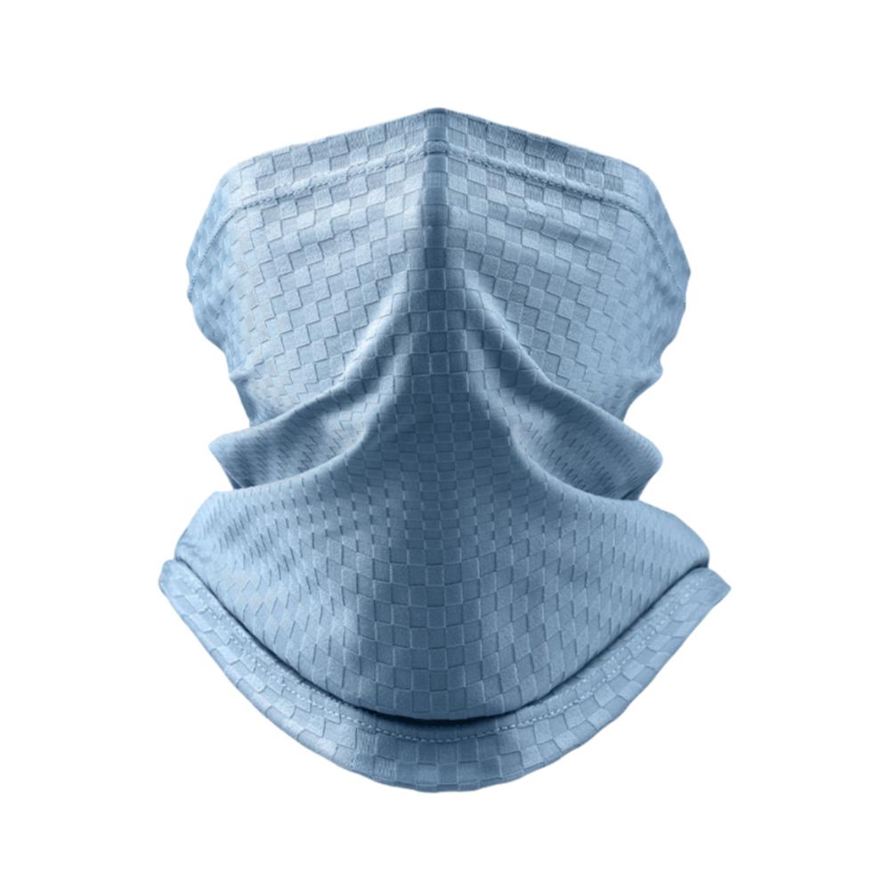 Summer  Motorcycle Neck Scarf Breathable Bike Headwear Ice Silk UV Protective Mask Sports Running Dust for Both Men and Women