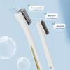 Multifunctional Kitchen Stove Gap Cleaning Brush with Long Handle & Steel Wire for Stain Removal