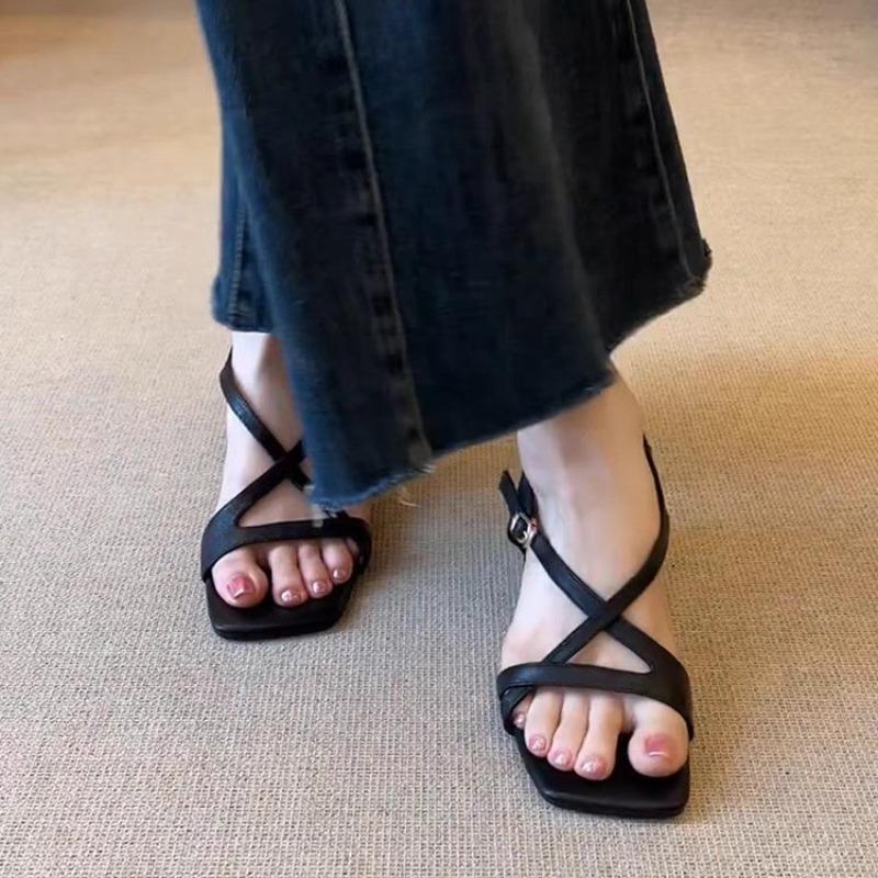 Wedge Heel Sandals Women's Summer Outer Wear Temperament High-end Matching Skirt Versatile, Beautiful, Not Tired Feet Shoes Women