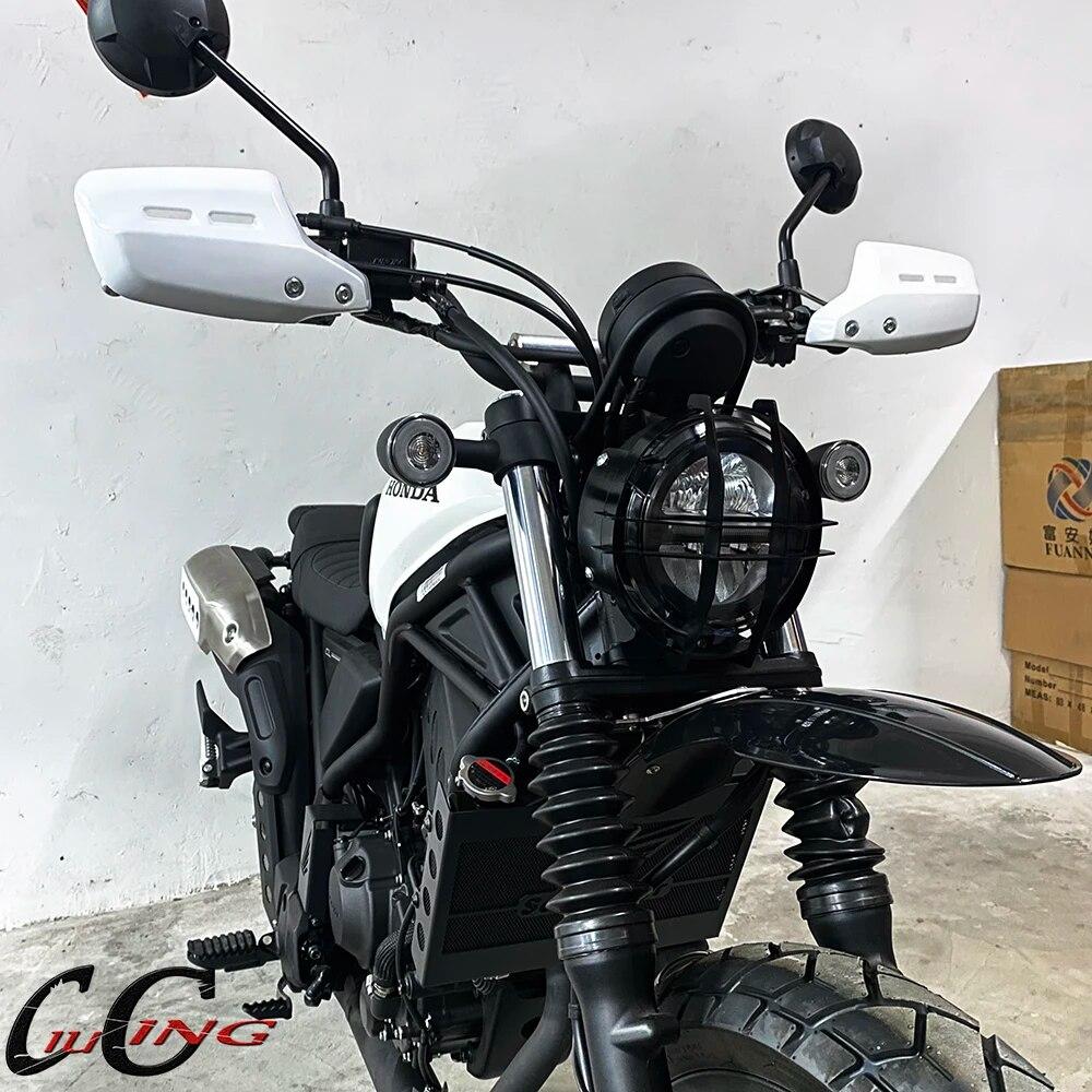 Motocicleta Handguard Hand Guards Protector Cobre Pára-brisas Para