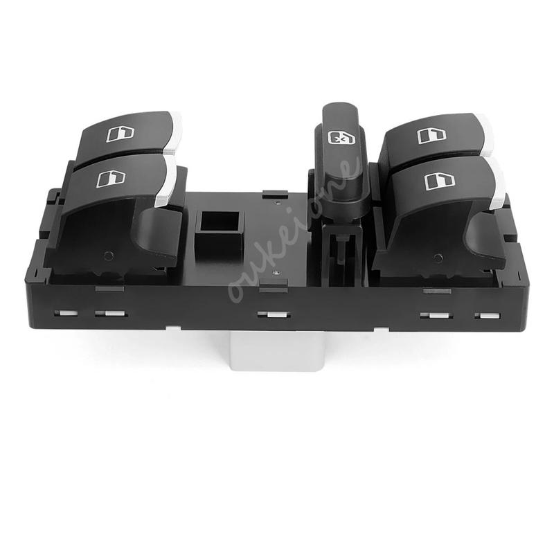 5K4959857 For VW Golf MK5 MK6 Tiguan Touran Jetta Passat Front Left Master Driver Side Electric Power Lifter Window Switch