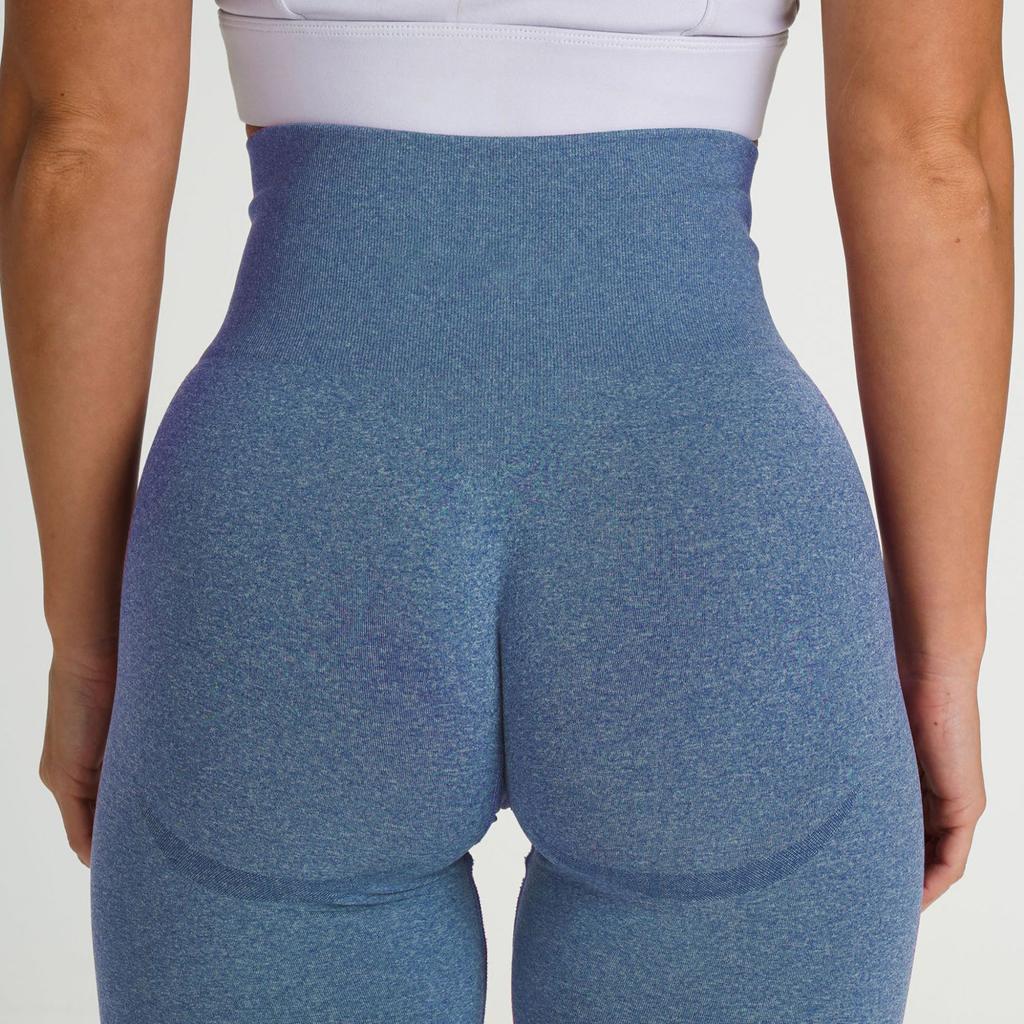 Women's Color Hip-lifting Sports Fitness Running High-waist Yoga Pants