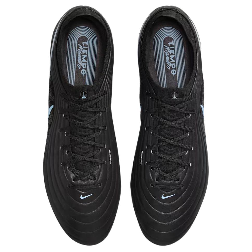 Nike Tiempo Maestro Elite FG Low Black Ice Blue Unisex Cleats HQ3157-040