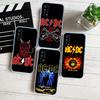 A-acdc Transparent Phone Case for Motorola Moto E13 E15 E20 E22 E22I E22S E30 E32 E40 E7 E7I G Plus Power Play Stylus G22 G14